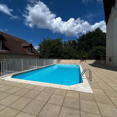 T2 Renove Avec Piscine Chauffee Proche Thermes, Parking Et Wifi - Fr-1-541-164 *